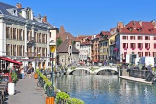 Annecy Old Town Canals