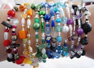 Colorful Beaded Bracelet Collection