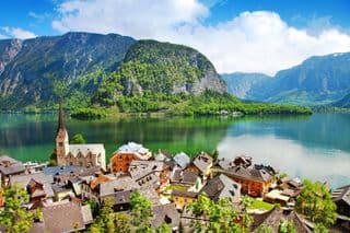 Hallstatt Village by the Austrian Lake