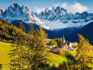 Santa Magdalena in the Dolomites