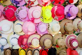 Rainbow of Women's Fashion Hats