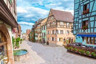 Half-Timbered Houses of Riquewihr, France