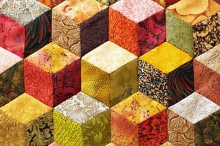 Patchwork Diamond Quilt