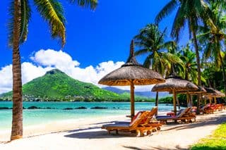 Tamarin Bay's Emerald Waters at Flic-en-Flac Beach