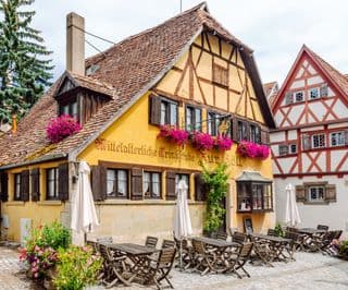 Half-timbered Charm in Rothenburg ob der Tauber
