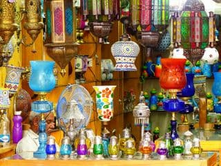 Traditional Lamps of Jaipur Market