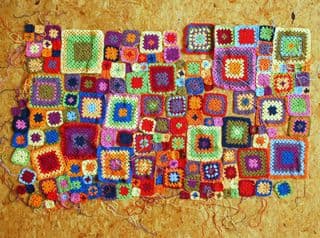 Vibrant Granny Square Crochet Collection