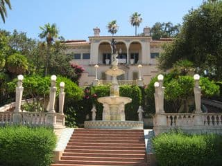 Hearst Castle's Majestic Fountain