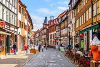 Historic German Street Scene