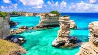 Spectacular Coastline of Torre di Sant'Andrea