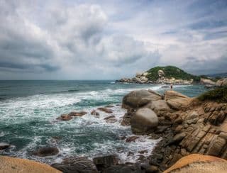 Island of Solitude in Tayrona National Park