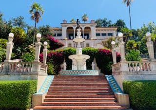 Hearst Castle Fountain at San Simeon