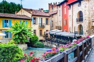 Borghetto sul Mincio Canal Scene