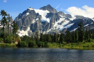 Mt. Shuksan Reflecting in Picture Lake