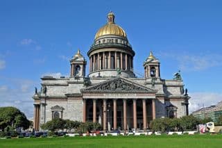 Majestic Saint Isaac's Cathedral in St. Petersburg