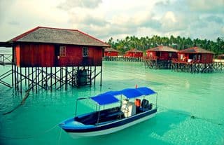Stilt Houses of Maratua Paradise Resort
