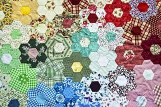 Colorful Patchwork Quilt