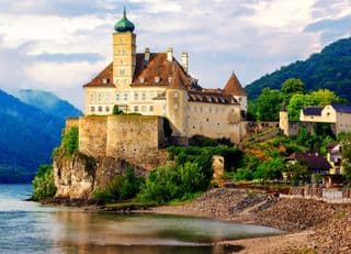Schönbühel Castle by the Danube River