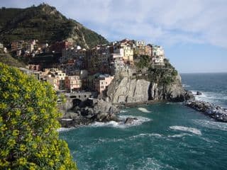Vibrant Manarola Village by the Sea