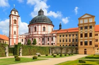 Baroque Elegance of Jaromerice Castle in the Czech Republic