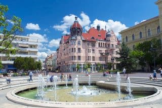 Fountain in the Heart of Szeged