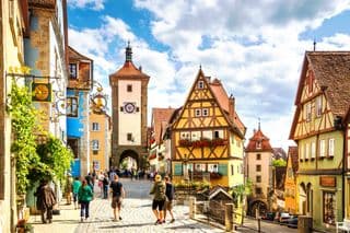 Medieval Rothenburg ob der Tauber