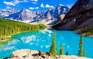 Reflections in Moraine Lake