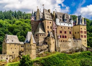 Eltz Castle in the German Countryside