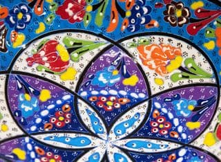 Istanbul Grand Bazaar Ceramic Plate
