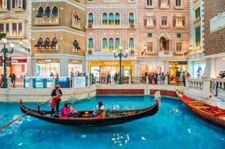 Gondola Ride in Venetian Macau