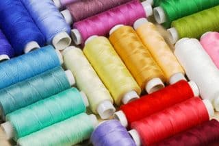 Assorted Colored Thread Collection