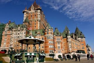 Fairytale Castle in Quebec City