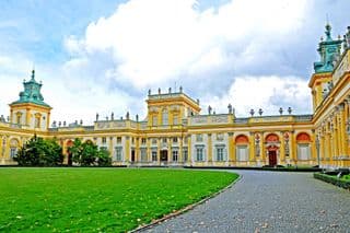 Wilanów Palace in Warsaw
