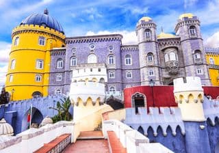 Regaleira's Romanticist Castle in Sintra, Portugal