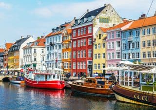 Colorful Nyhavn in Copenhagen