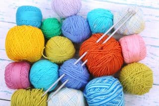 Vibrant Ball of Yarn Collection
