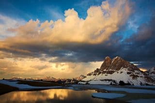 Mountain Majesty at Sunset
