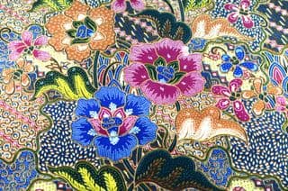 Exquisite Malaysian Batik Fabric