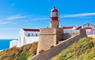 Cabo São Vicente Lighthouse in Portugal