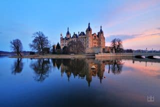 Sunset Reflection at Schloss Schwerin