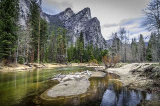 Emerald Waters of Three Brothers, Yosemite