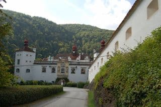 Herberstein Castle amidst the Forest
