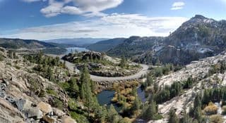 Transverse Mountain Road at Donner Memorial State Park
