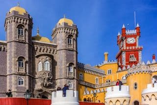 Regal Pena Palace in Sintra, Portugal