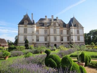 French Renaissance Chateau amidst Lavender Fields
