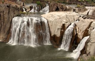 Majestic Shoshone Falls Cascades
