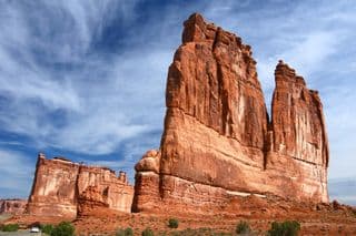 Giant Sandstone Buttes of Arches National Park