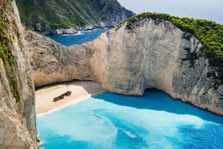 Navagio Shipwreck Cove, Zakynthos Island, Greece