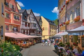 Colorful Streets of Bernkastel-Kues
