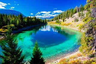 Emerald Lake in Canadian Rockies